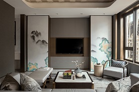 140㎡ | 營構(gòu)一隅國際化東方人文棲居，引領(lǐng)一種愜意優(yōu)雅的都市生活